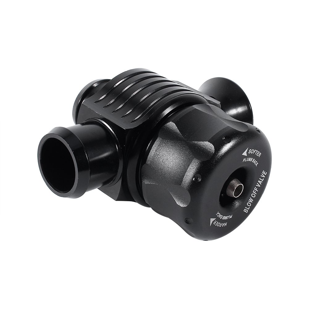 Uniwersalny 25mm Aluminium Samochód Podwójny Port Splitter Dmuchawa Turbo Bov Zrzut Zawór Regulowany