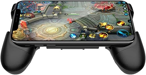 Miniatura 8 de SUNCHI Joystick universal para juegos móviles en espiral, mini joystick de juego, controlador de agarre basculante, Joypad, soporte plegable para