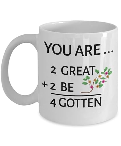 MIPOMALL You are Too Great Mugs Cup, Leaving Gifts for Colleagues Boss Friends Men Women Teachers - MG0012