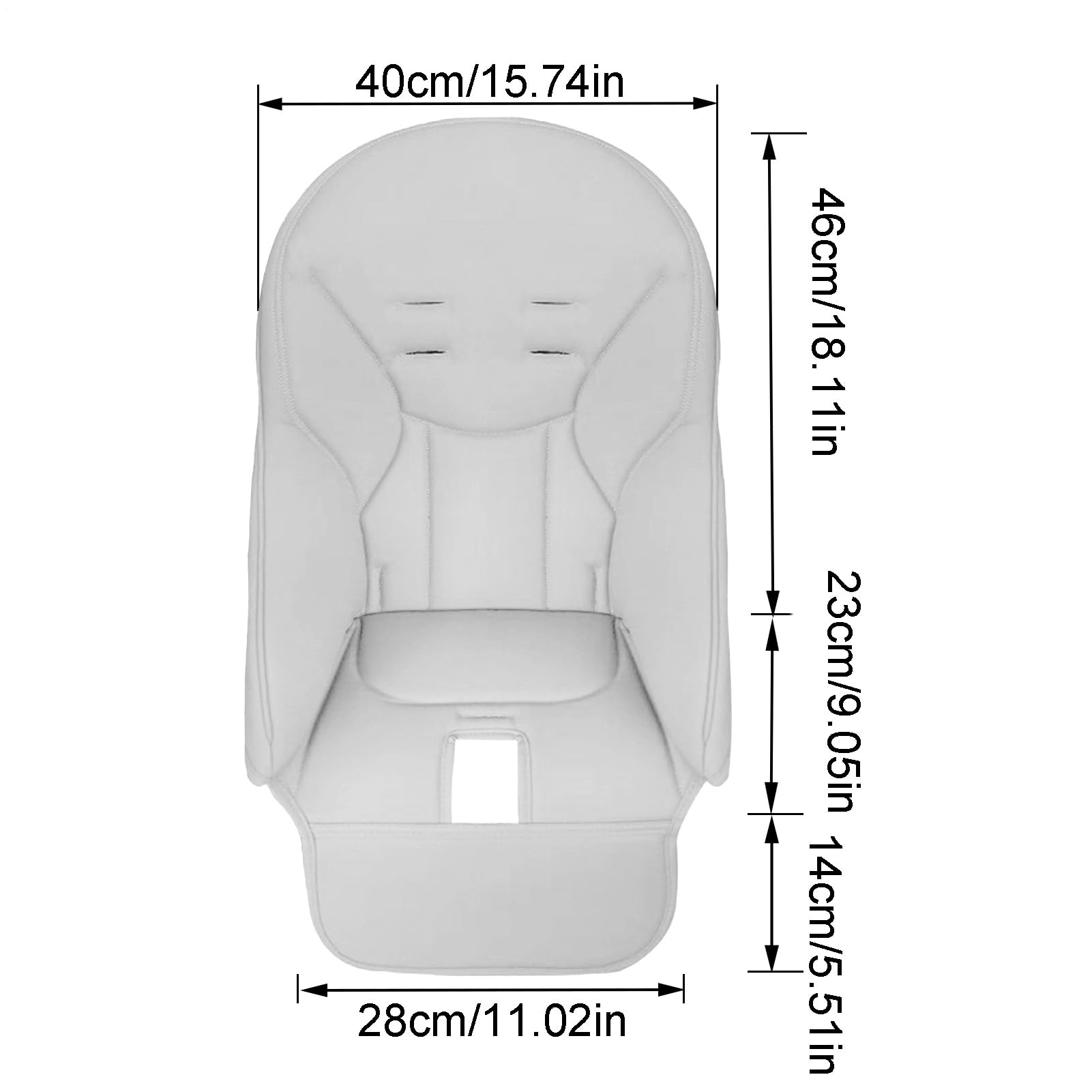 Para Silla De Comedor Infantil Asiento Comedor Infantil | Acolchada Asiento Elevado Para Hijo Hija Sobrino Nieto Recién Nacido Pequeño Bebé Niños Hora De Comer Alimentación Comedor