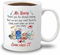 Vista 21 de Teachers Plant Seeds That Grow Forever - Taza de té de cerámica blanca de 11 onzas, 15 onzas, taza de café personalizada de agradecimiento al