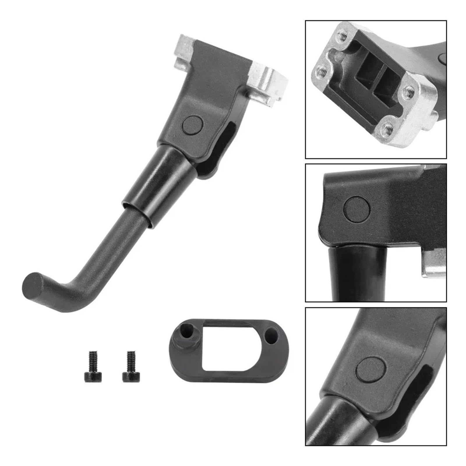 Supporto for piedi for scooter elettrico, Compatible With Segway/Ninebot, E22 Parti riparazione multifunzione cavalletto laterale per monopattino elettrico