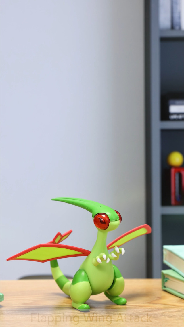 Figurine Pokémon Flygon 11,4 Cm - Articulée Avec Aile Battante, Licence Officielle