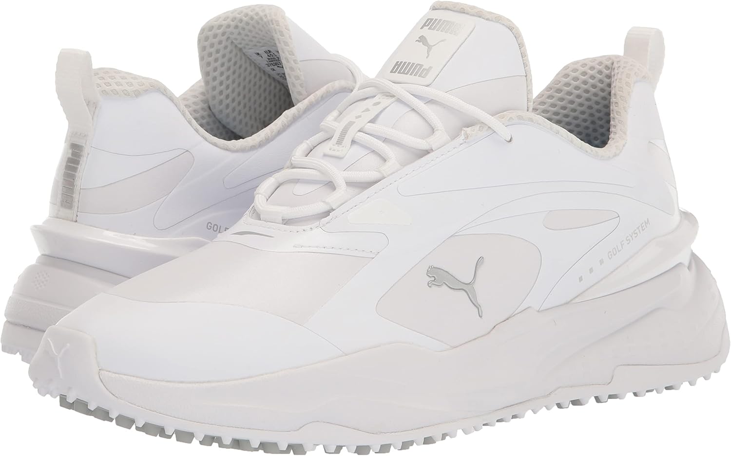 pumagolf Men's Gs-Fast Golf Shoe, Puma White-Puma White, 15M - Image 7