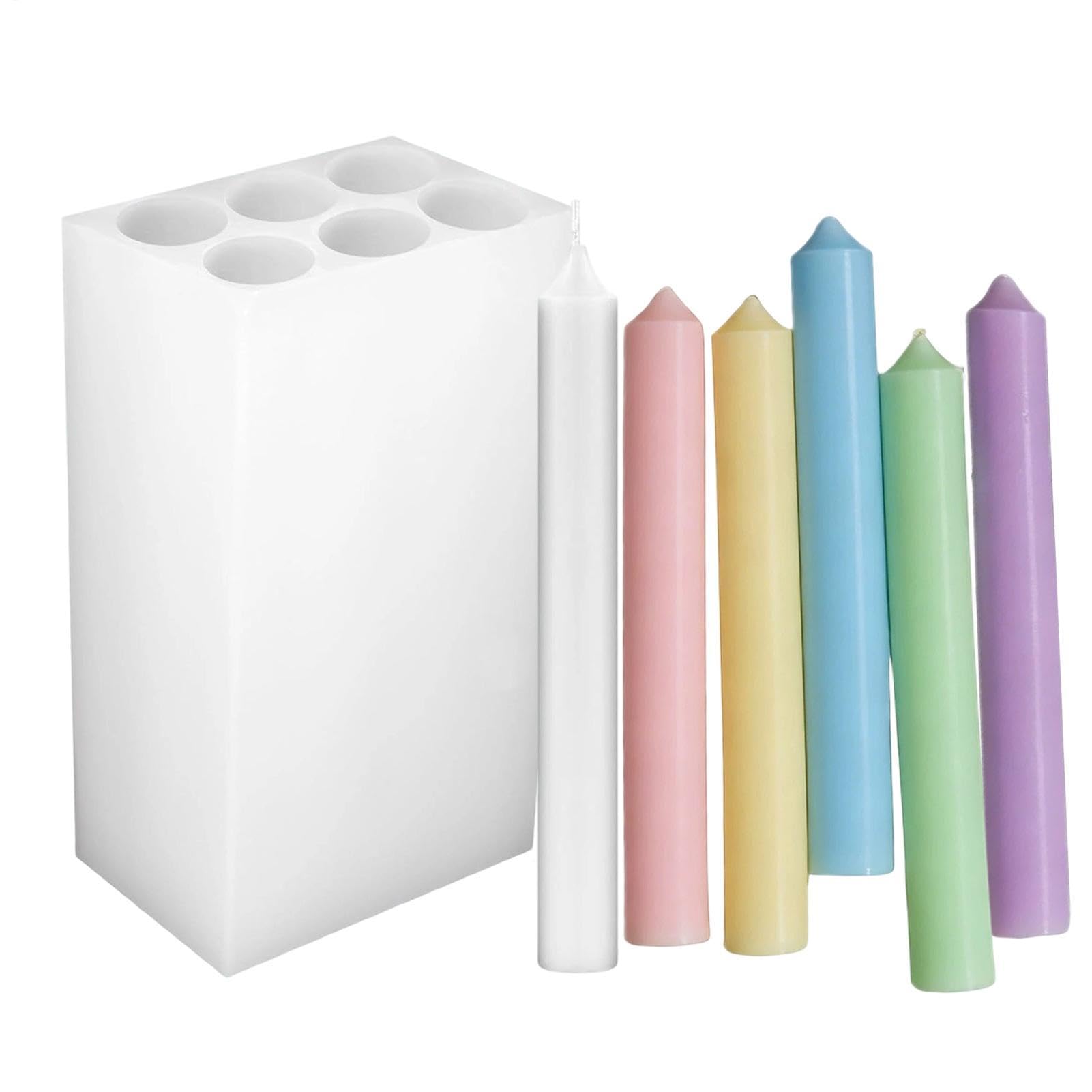 Moule en silicone pour bougies de mariage et fêtes de famille à la maison