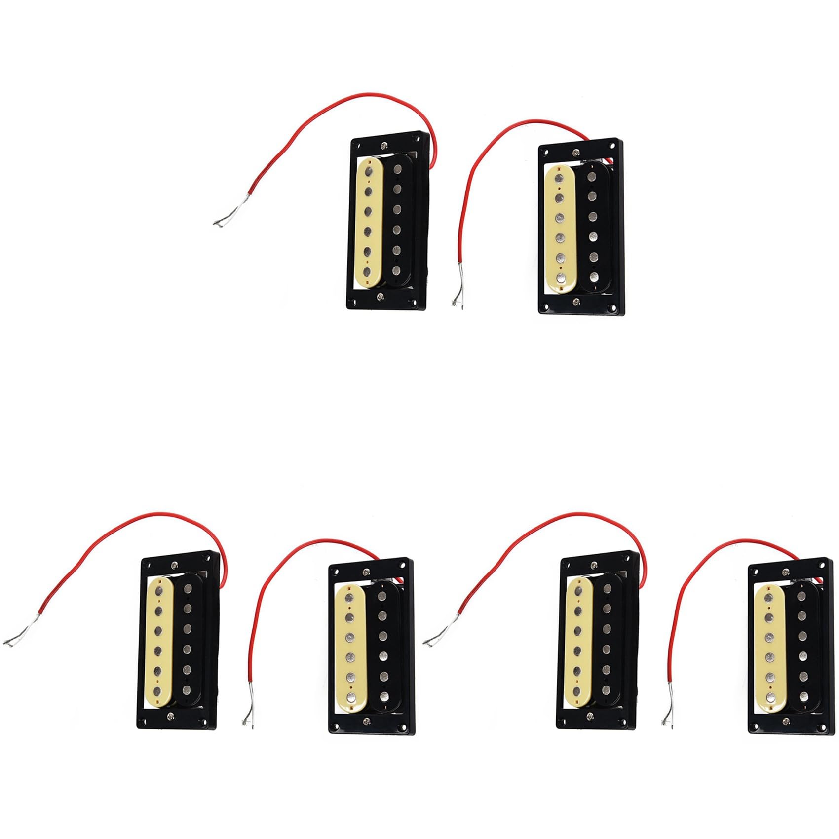 Satz Von 6 Faced Humbucker Double Coil Pickups E-Gitarre