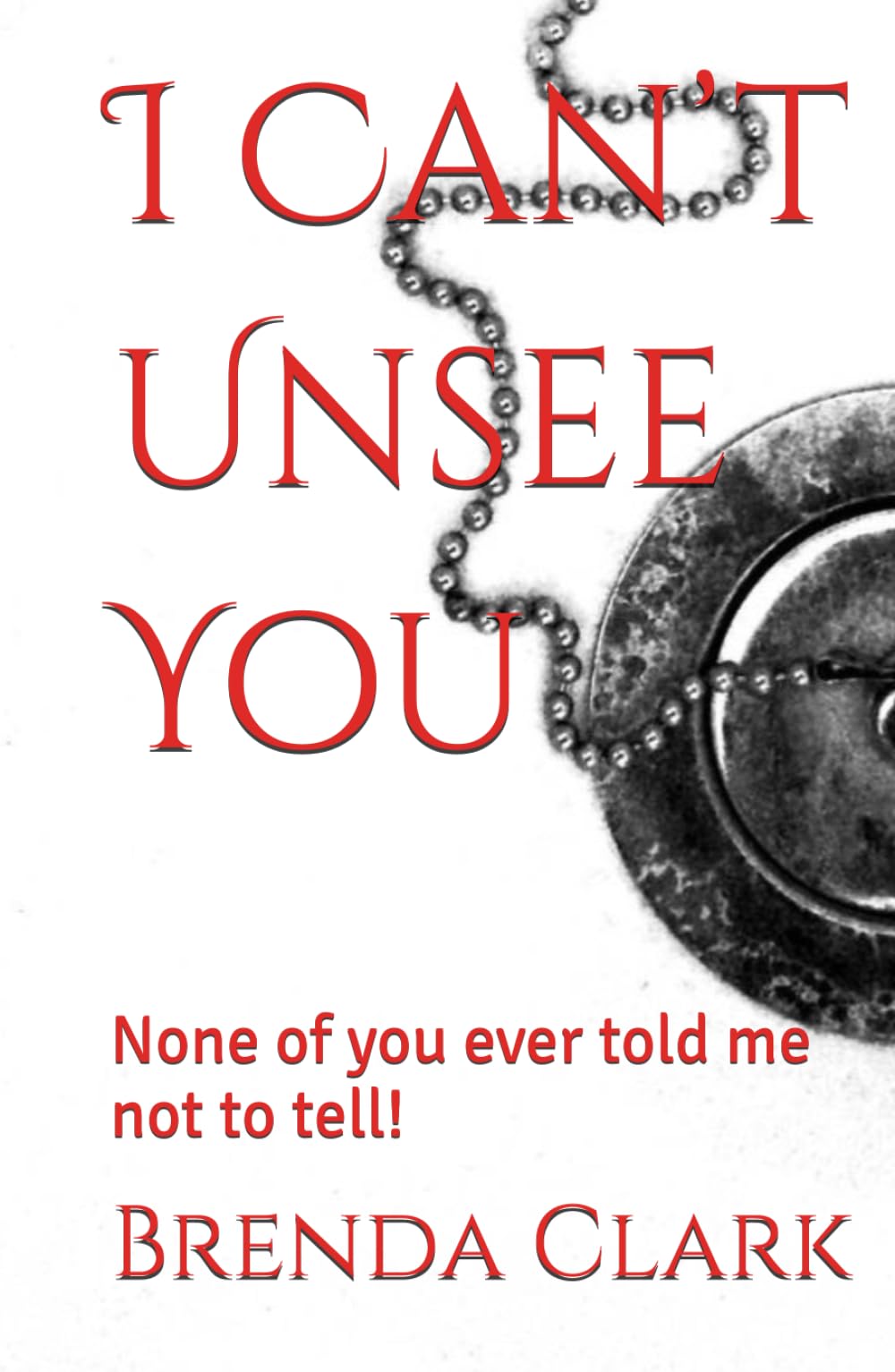 I Can’t Unsee You: None of you ever told me not to tell!
