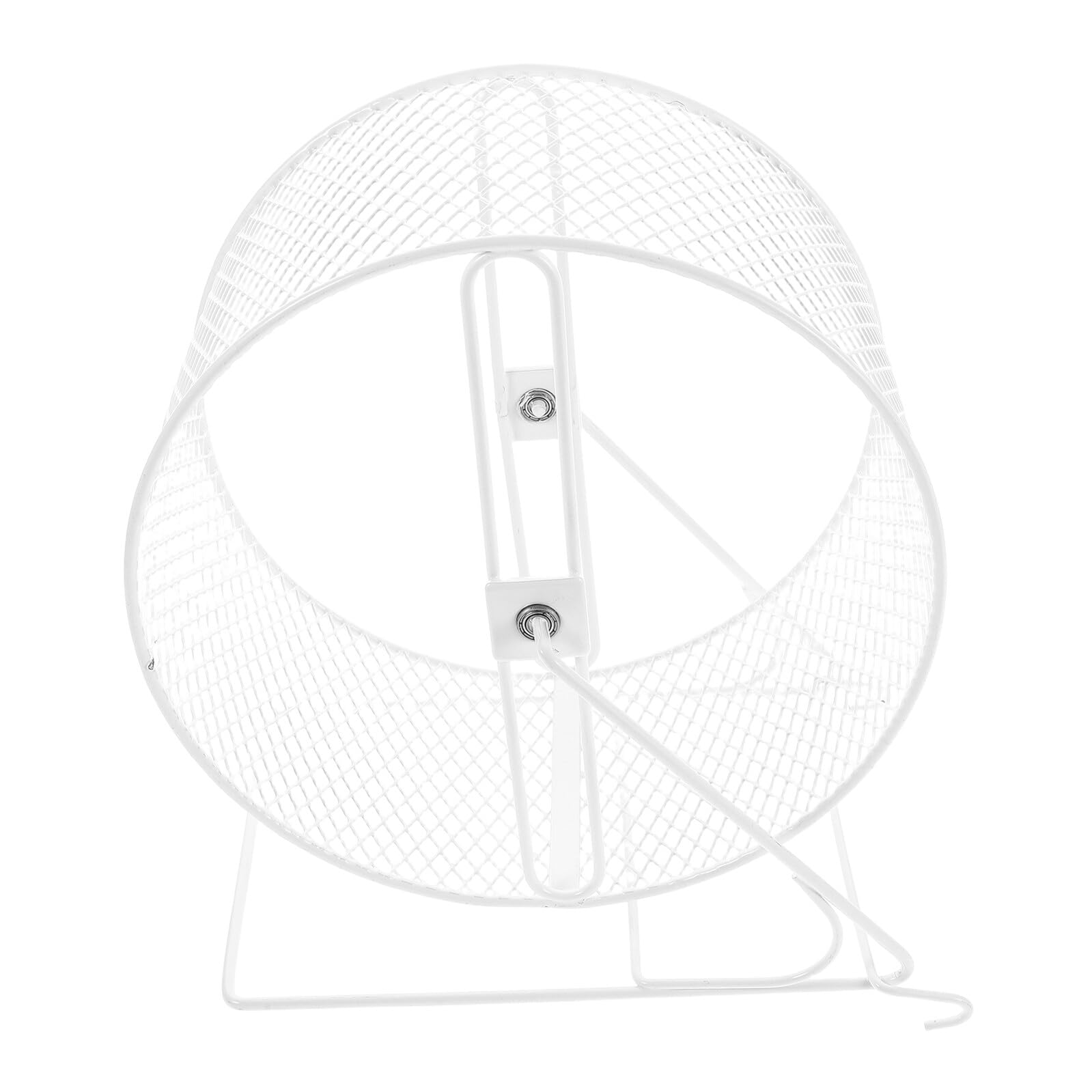 Rueda Ejercicio Silenciosa para Hámster y Pequeños Roedores Metal Instalación Fácil Compatible con Jerbos y Ratones Juguete para Actividad Saludable