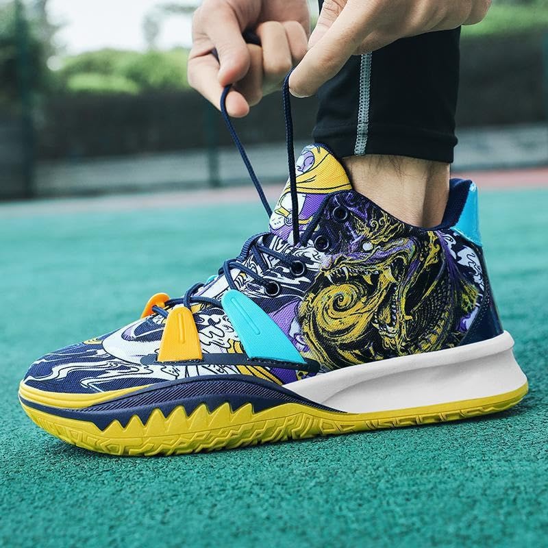 Zapatillas de baloncesto antideslizantes que evitan el desgaste al caminar y jugar 4