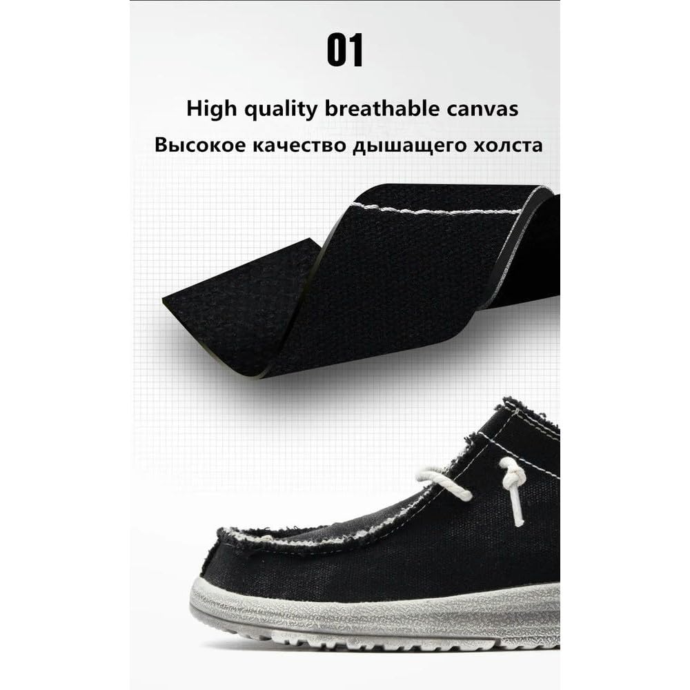 SYJYM Estate Autunno Confortevole Casual Uomo Scarpe di Tela per Uomo Brand Moda Mocassini piatti