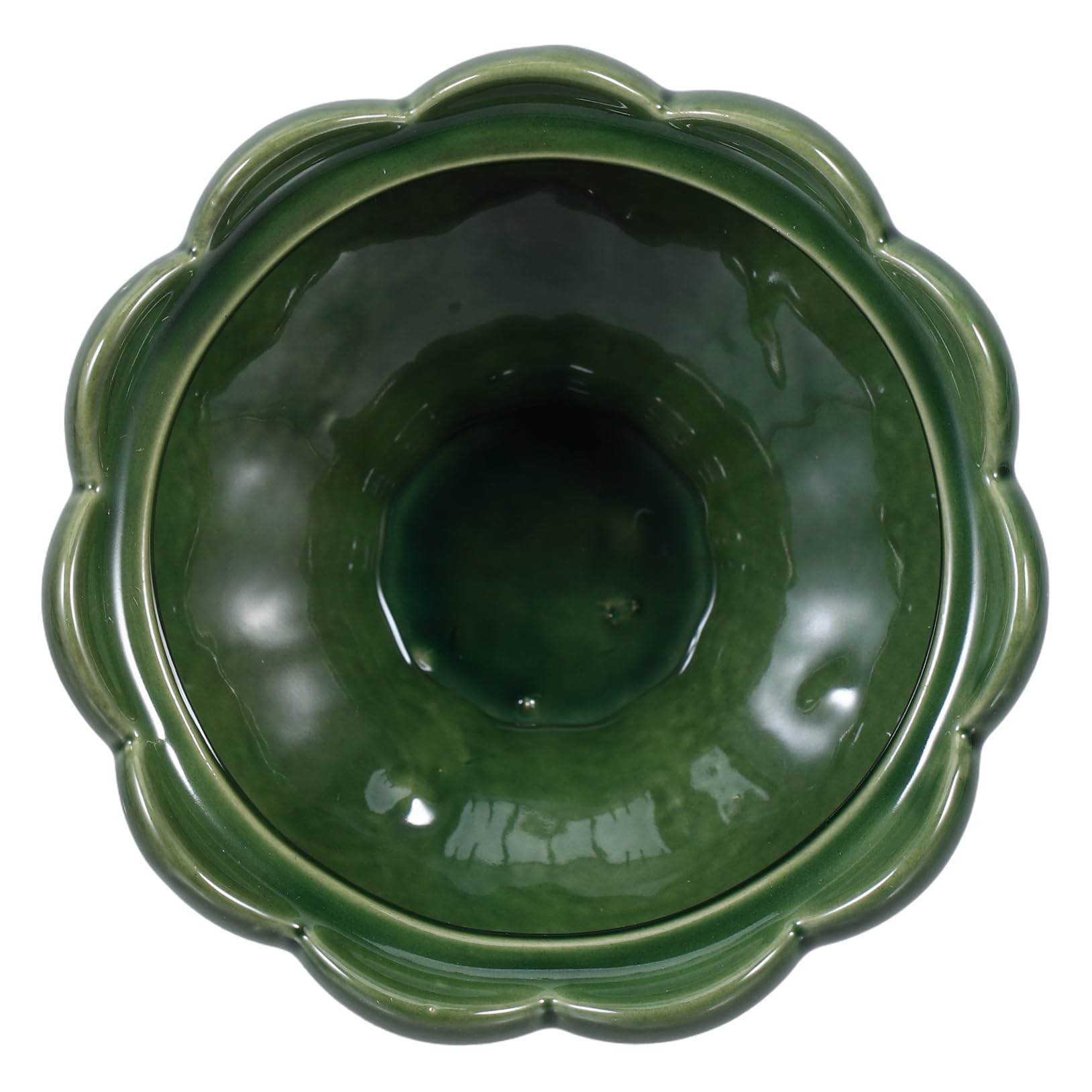 Vase céramique minimaliste pour fleurs et pot zen décoratif d'intérieur moderne