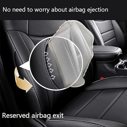 Miniatura 7 de CocheFamilia Fundas de asiento de automóvil RAV4 de ajuste personalizado para Toyota RAV4 2019 2020 2021 2022 2023 LE, XLE, XLE Premium, limitado,