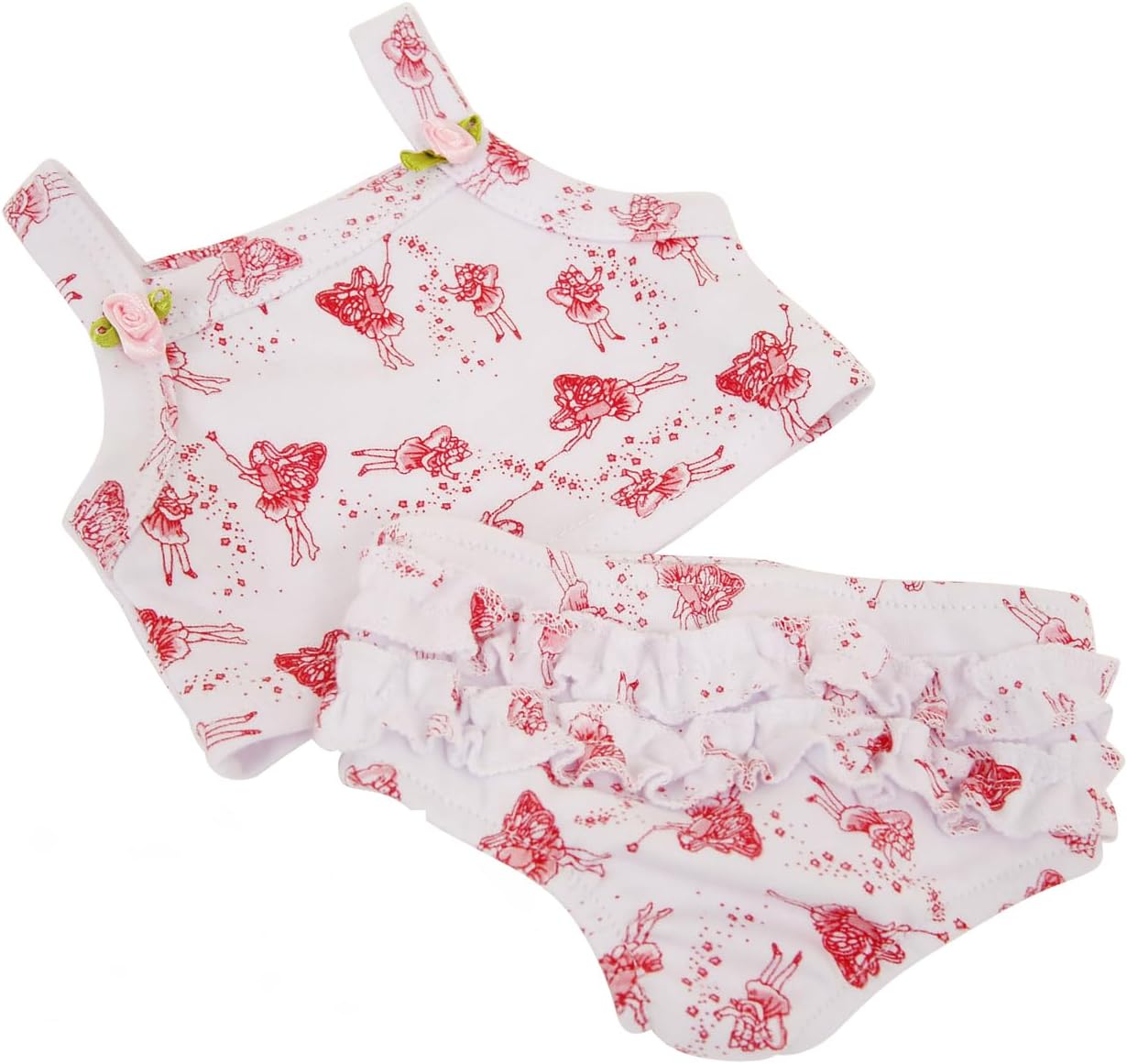 Fairy Underwear Set , [DOLL NOT INCLUDED] Vest and Pants for 14-18 inch[ 35-45 cm ] dolls,such as Standard Baby Born,Our Generation Doll , Design a Friend and American Girl Doll