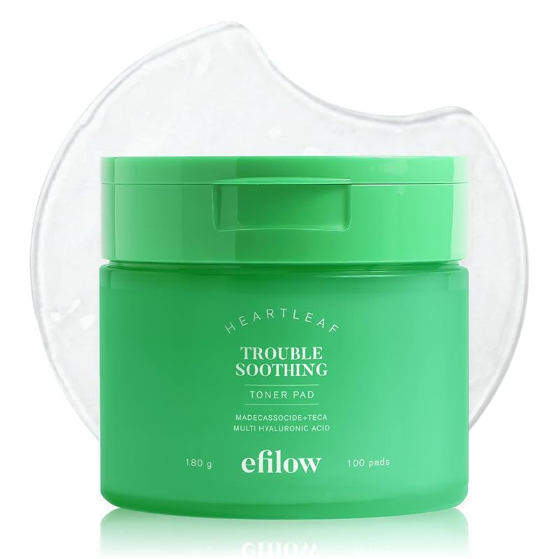 efilow Discos Tonificantes com Heartleaf e Madecassoside, 100 unidades, 180 mL
