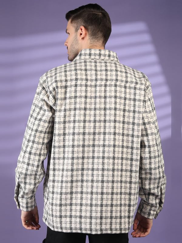 Image of CHKOKKO Men's Polyester Regular Jacket