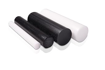 White Delrin/Acetal Copolymer Rod 7/8" Diameter x 1 Length