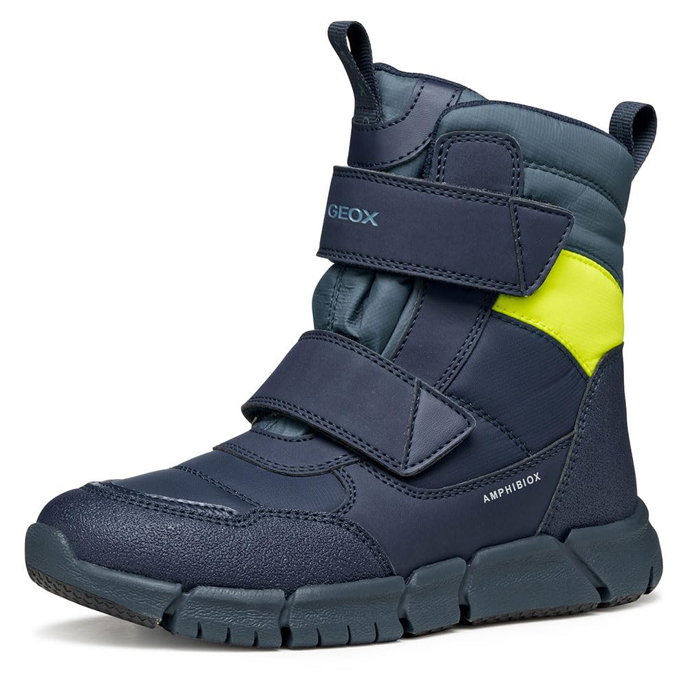 Geox Flexyper ABX Junior Kinderstiefel Winterstiefel Schneestiefel Kinder blau NEU blau