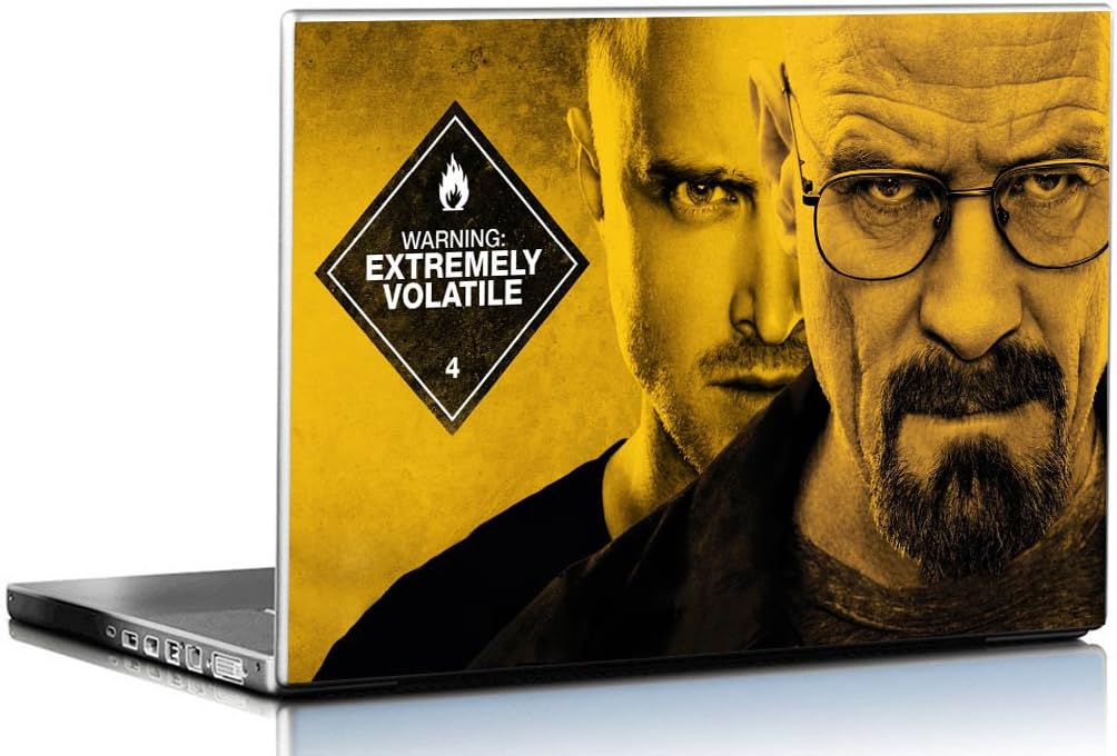 PIXELARTZ Laptop Skins Breaking Bad Walter White Jesse Pinkman 15.6 Inches Laptop Skins/Stickers for Dell-Lenovo-Acer-HP (4014)