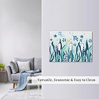 Vista 288 de Vista de ventana, isla tropical, playa, palmeras, cielo soleado, cubierta de interruptor de luz de palanca individual, placa decorativa de pared