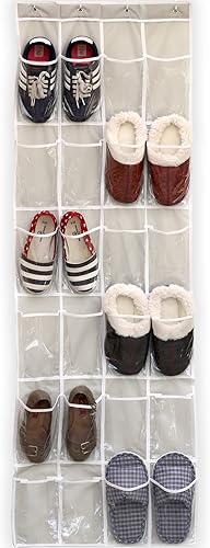 Vista 75 de Simple Houseware - Organizador para colgar en la puerta Marrón