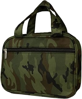 LDS Quad or Triple & Bible Scripture Carrying Case - Camo with Handles and Zipper Pouches Bag Tote