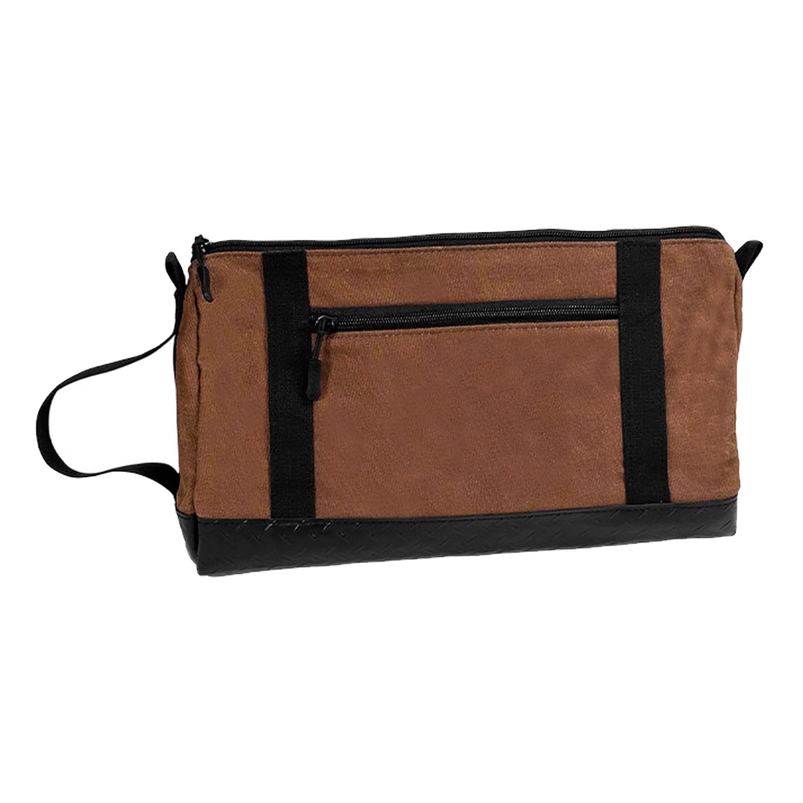 Pffiocix Khaki Heavy Duty Varnished Canvas Utility Tote Multi-Purpose Tool Carrier With Extra Large Compartments For Backpacking, Dynamics, And Paint Supplies
