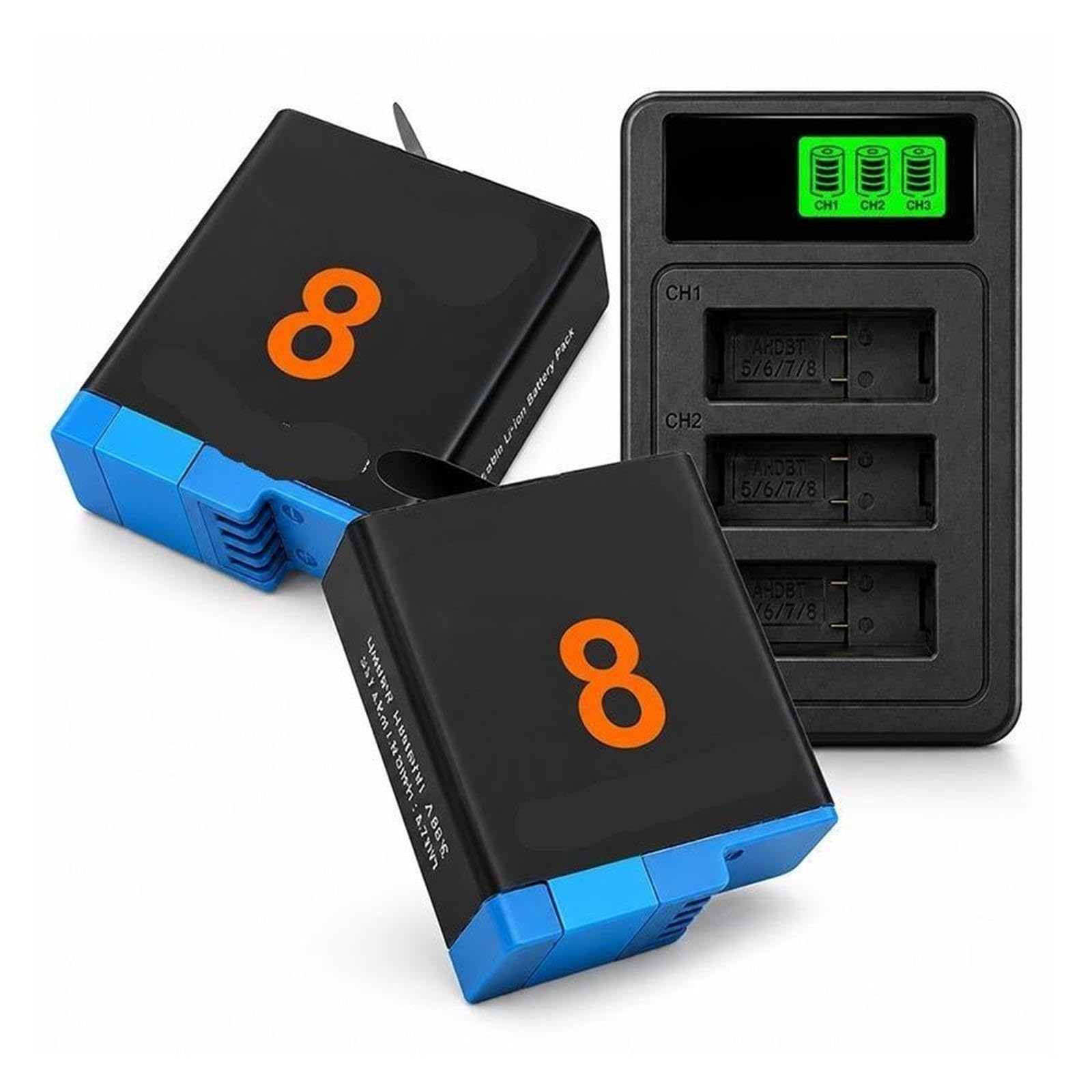 Batteria Compatibile Con Hero 5 Hero 6 Hero 7 1800 MAh
