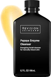 Revision Skincare Papaya Enzyme Cleanser, Energizing Facial Cleanser with Salicylic Acid, Soothing and Exfoliating