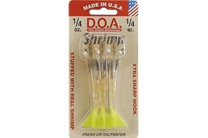 Standard Shrimp (3-Pack): Elite Jigging Bait for Success