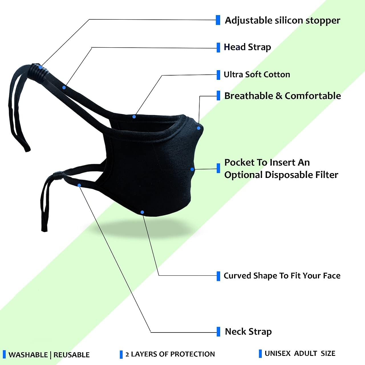 Buy Over The Head Face Mask Overhead Mask Cloth Face Mask With Head