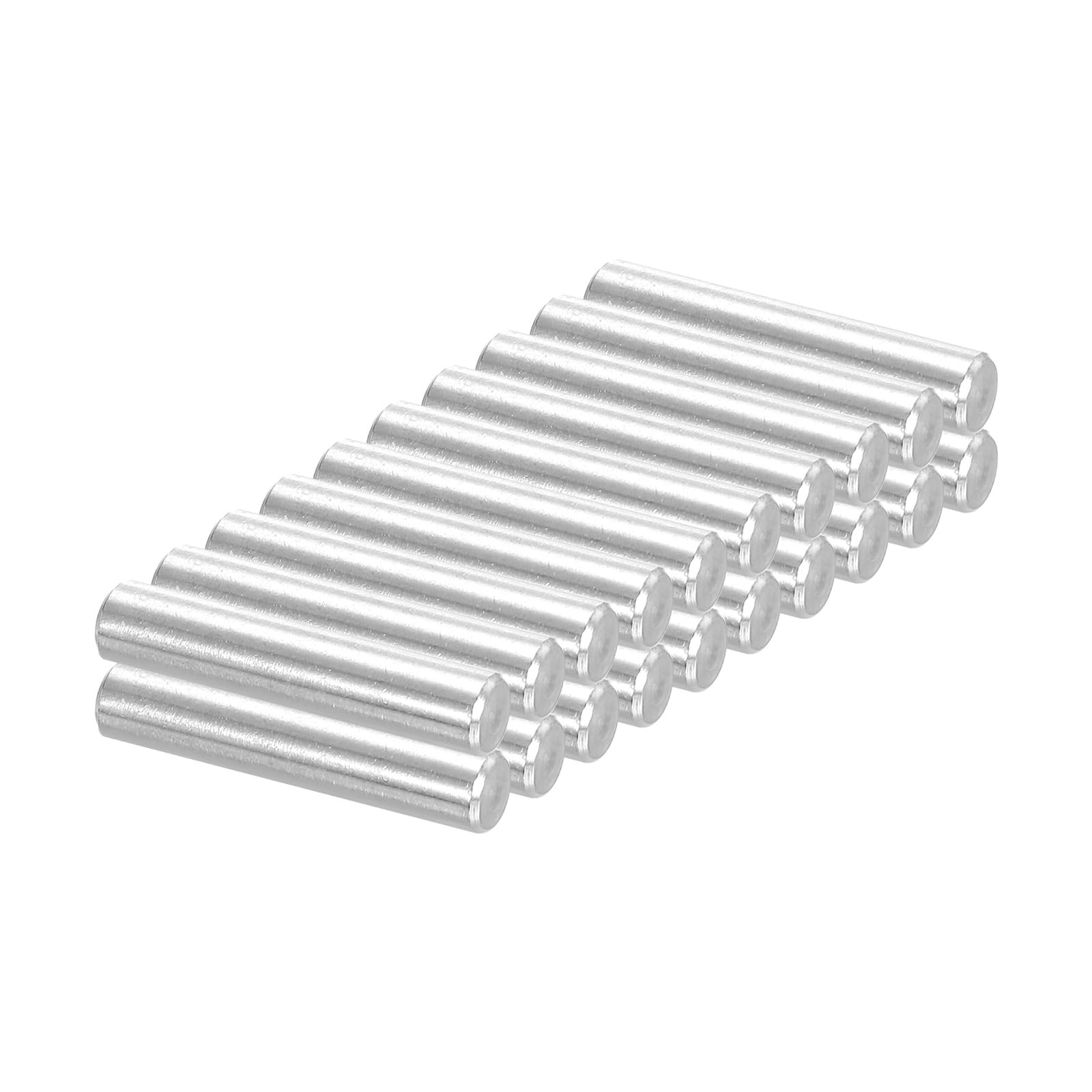 PATIKIL 304 Stainless Steel Dowel Pin 6x30 mm (1/4" Dia)