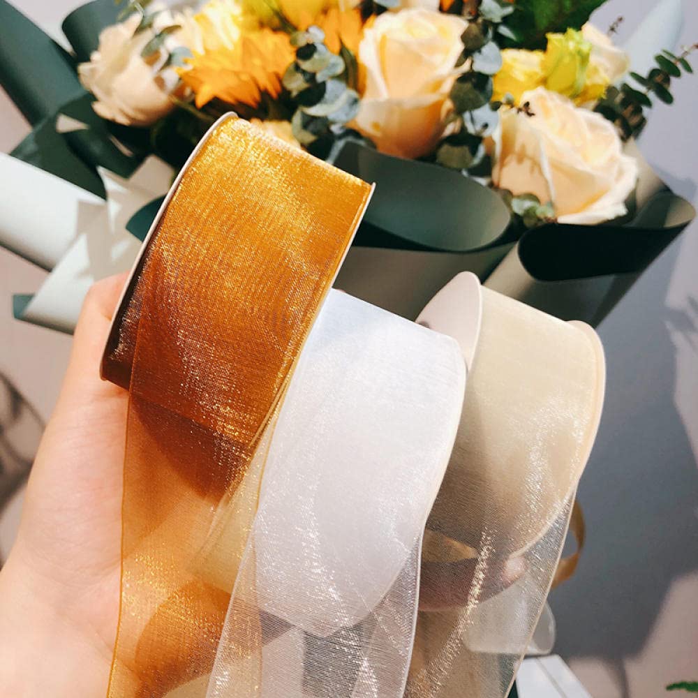 Ribbons For Gift Wrapping Ribbon For Fabric Satin Ribbons Przędza Śniegowa Z Kwiatami Opakowanie Wstążka Pudełko Pakowanie Dekoracyjne Wstążka 4 Cm Szerokie Ciasto Ogrodzenie Wstążka Wstążka-Jazz Blac