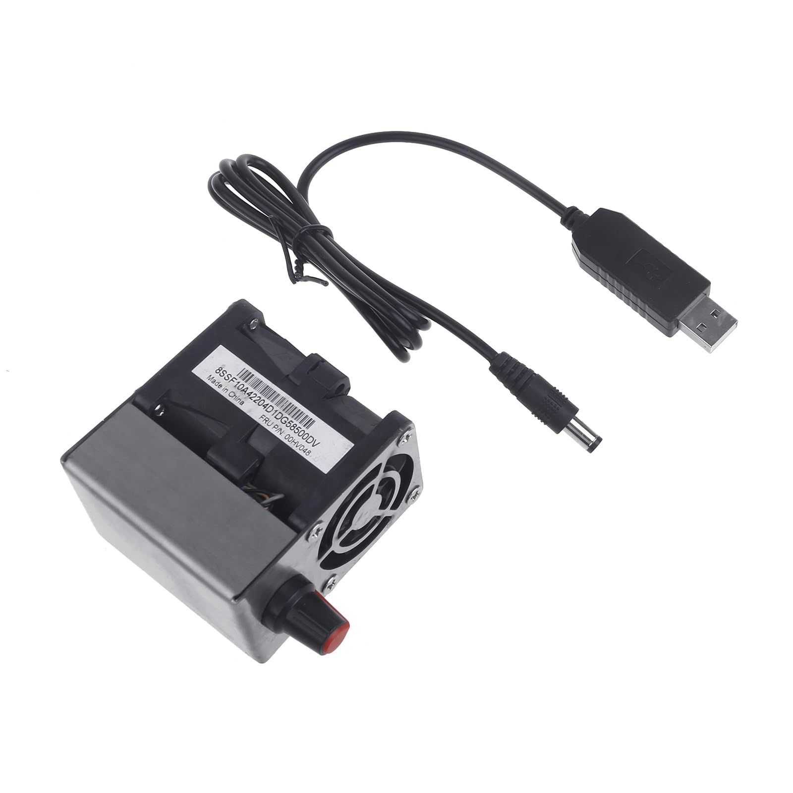 Amazon.co.jp: 強力な2モーターファンUSB 5Vブロワー2モーターと