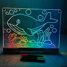 Momsiv Led Drawing Board for Kids, Creative Birthday Gift for Girls Boys