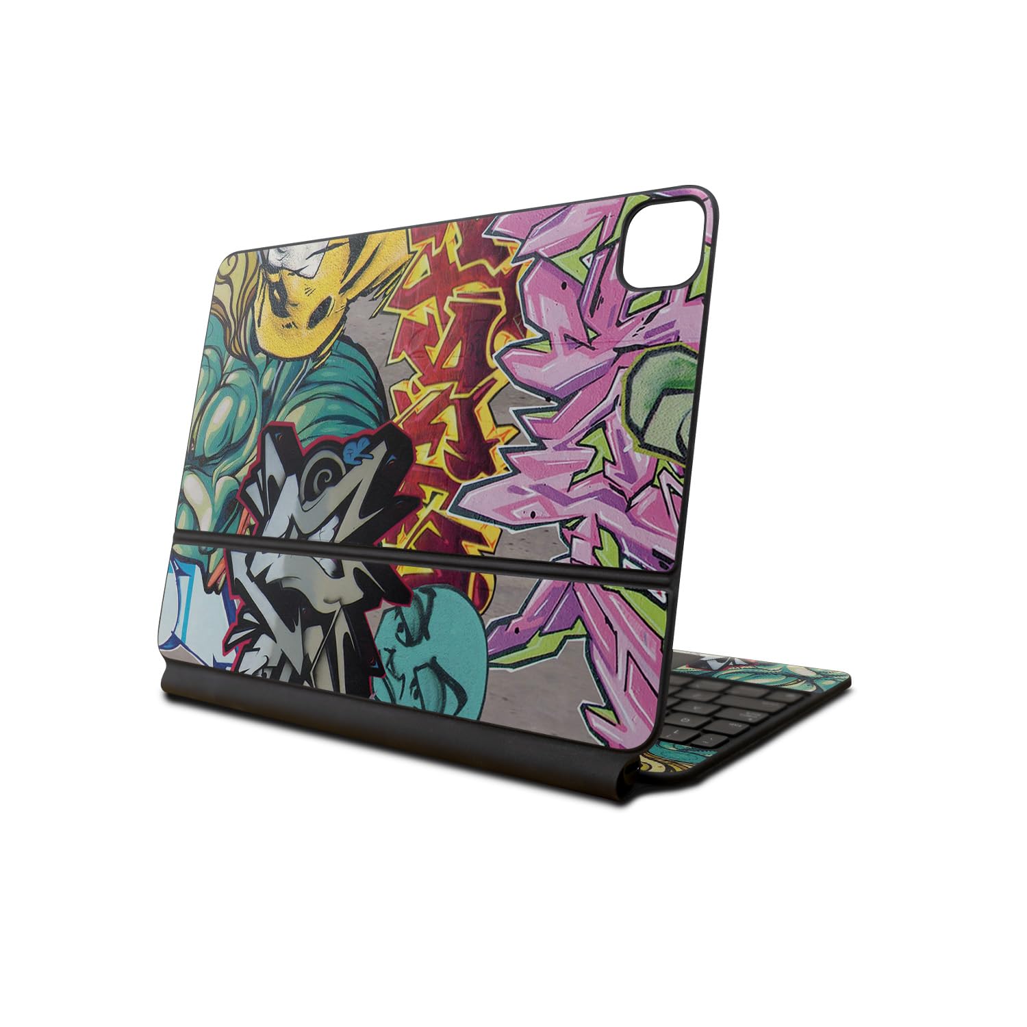 Skin Compatible with Apple Magic Keyboard for iPad Pro 13‑inch (M4) 2024 - Graffiti Wild Styles - Premium 3M Vinyl Protective Wrap Decal Cover - Easy