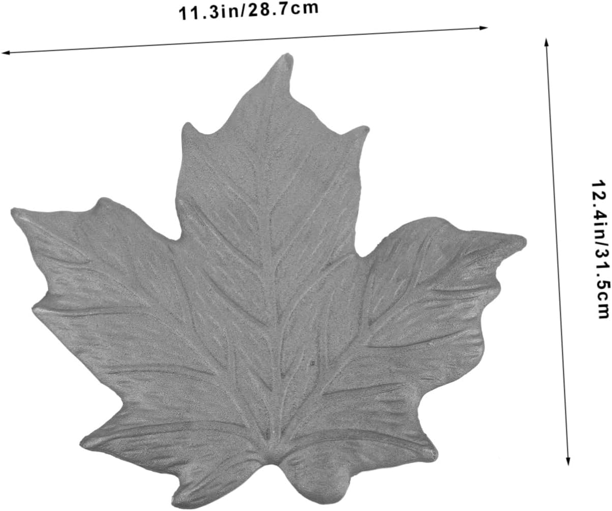 Maple Leaf Stepping Stone Memorial Garden Stones Patio Garden Pathway Decorative Outdoor
