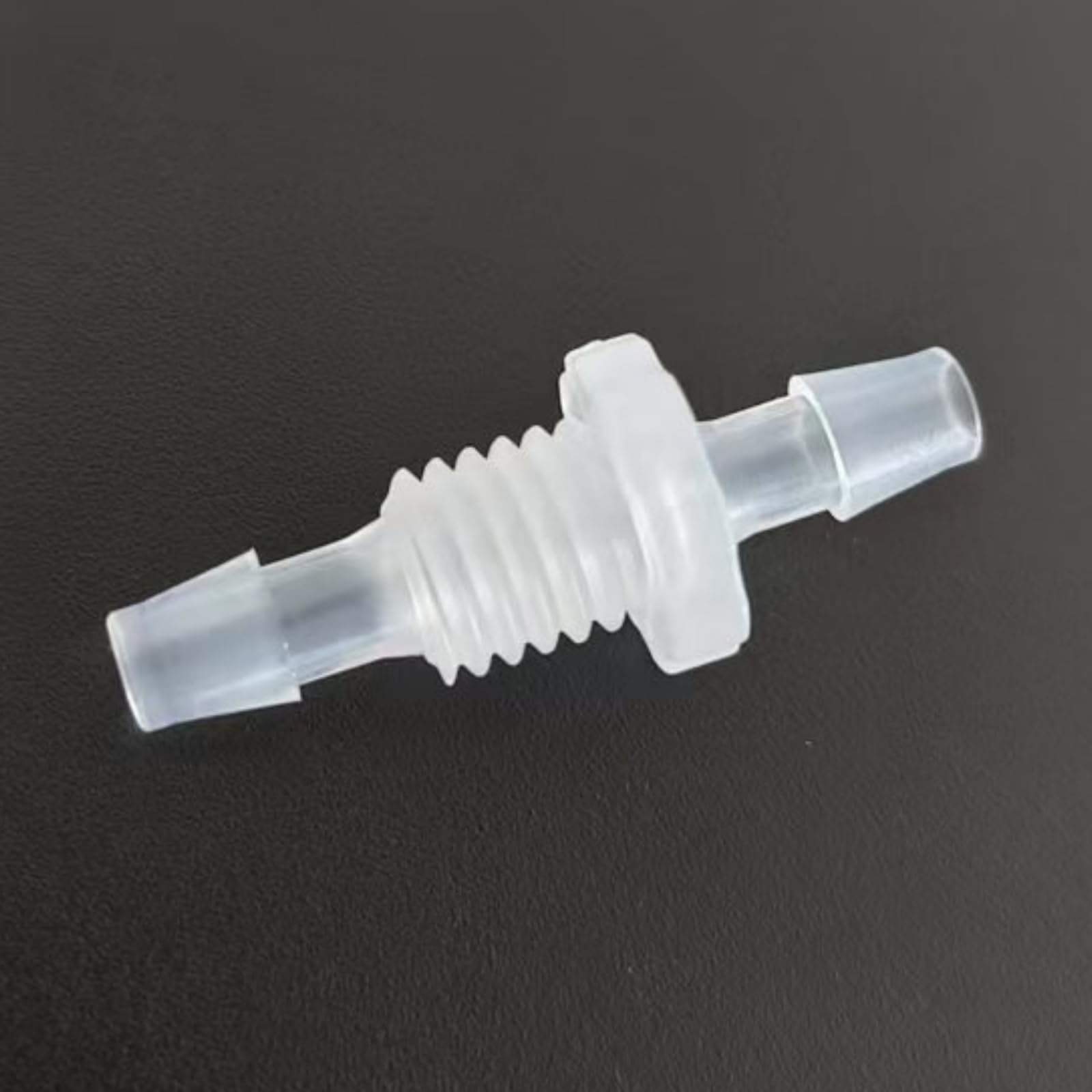 Złącze wtykowe 5/81.3 cm, gwint męski M8 do akwarium, laboratorium, ogrodu - 25 szt