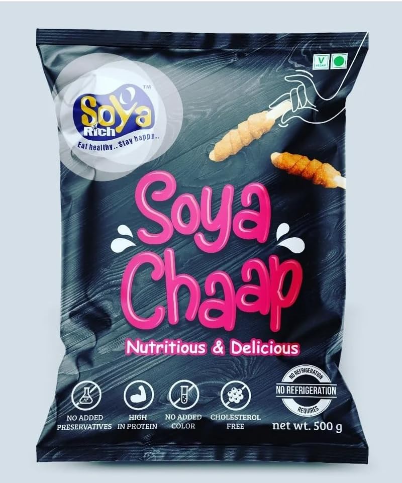 Soyarich Soya Chaap 500gm