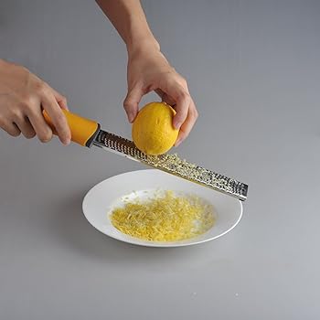 Smithcraft Narrow Kitchen Cheese Grater 18/8 Stainless Steel Slicer for Vegetable, Ginger, Garlic, Nutmeg, Chocolate,...