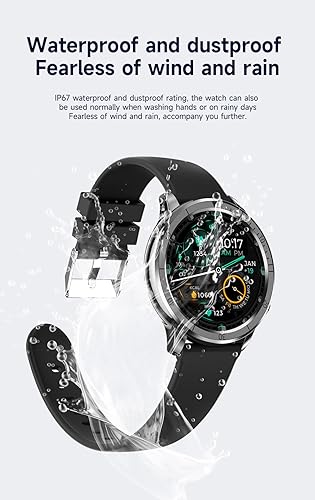 Miniatura 6 de AOLON Reloj inteligente para hombres y mujeres (respuestahacer llamadas), pantalla IPS HD de 1.46 pulgadas, rastreador de fitness, más de 100 modos