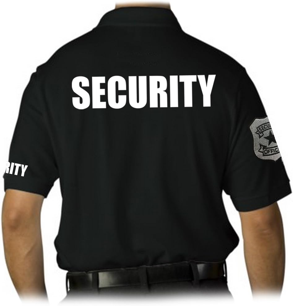 Gs-eagle for Men's Security Collar Polo Shirt