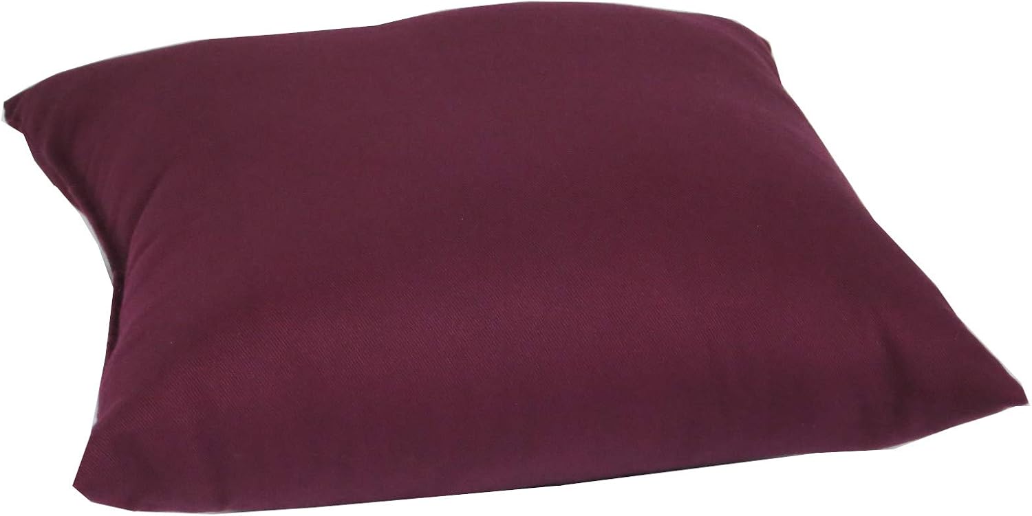 Buckwheat Zafu, Zabuton and Support Meditation Cushions Set (4Pc)
