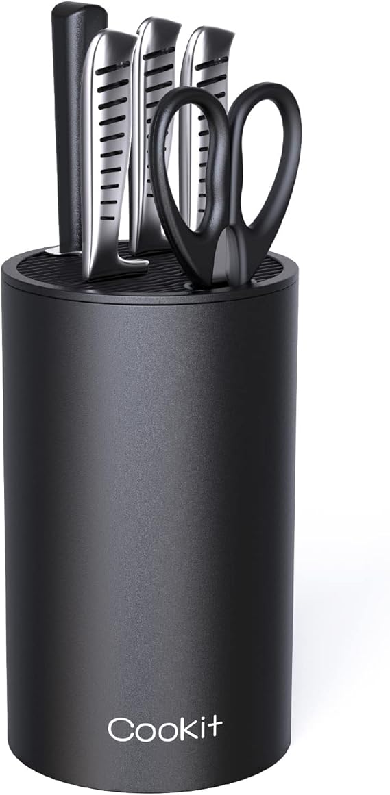 Knife Block Holder, Cookit Universal Knife Block without