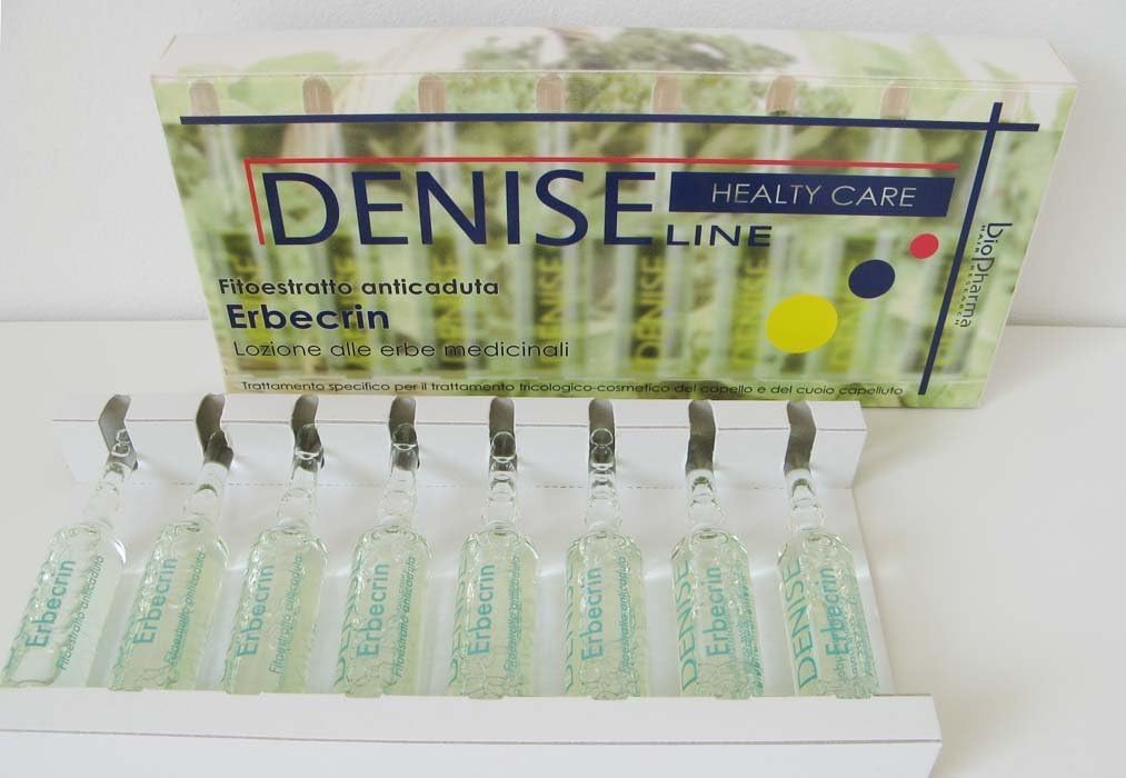 Erbecrin Concentrated Phyto extract Hair lotion ampules with Anti Dandruff action