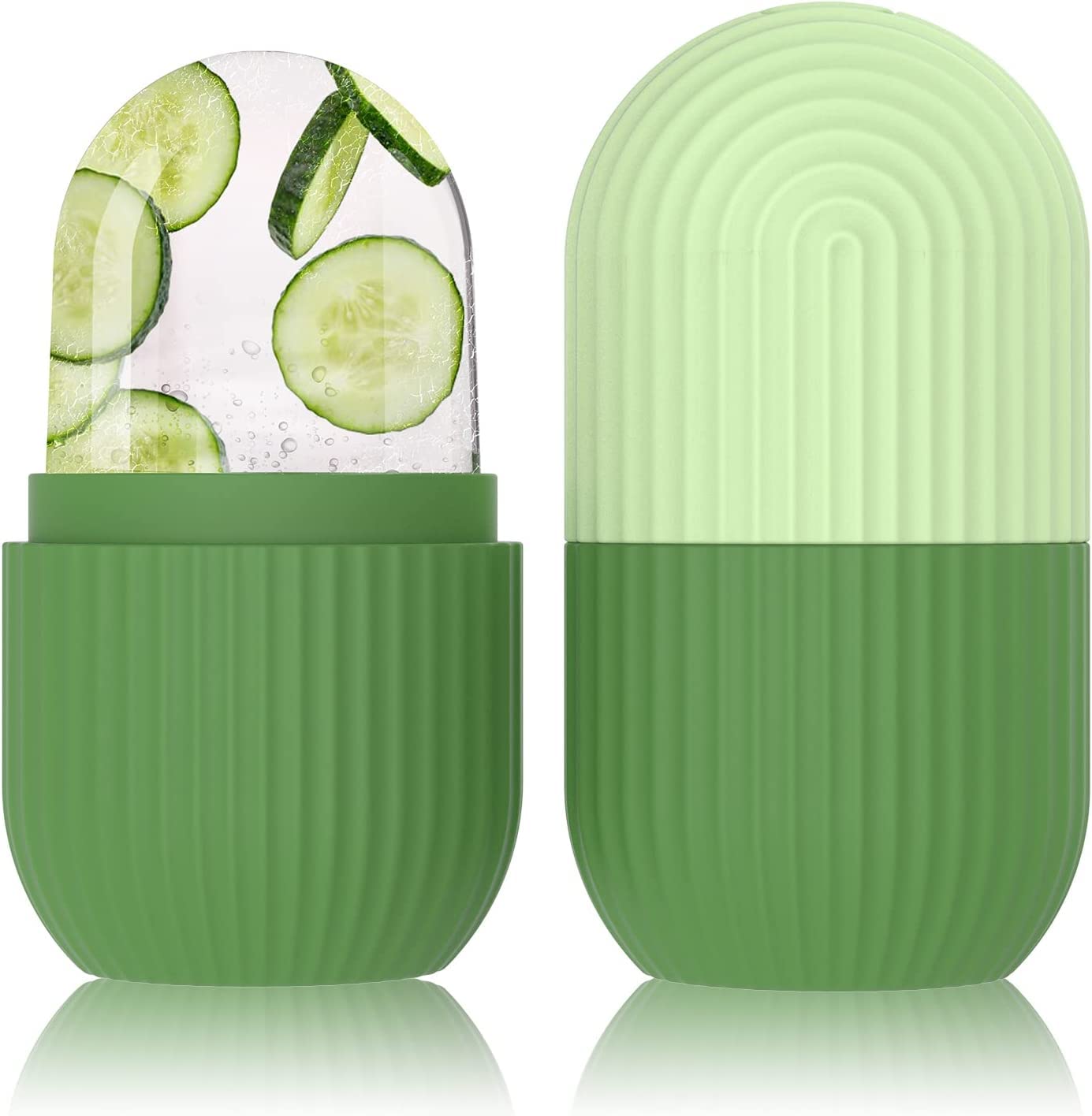 Keli Ice Roller Face,Silicone Ice Face Roller,Reusable Ice Roll Face Eye Massager (Ice Roller Mold)