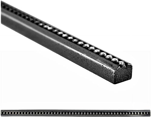 Droplet - Revestimiento de borde de metal para azulejos, color negro, 916 x 12 (paquete de 5 unidades)