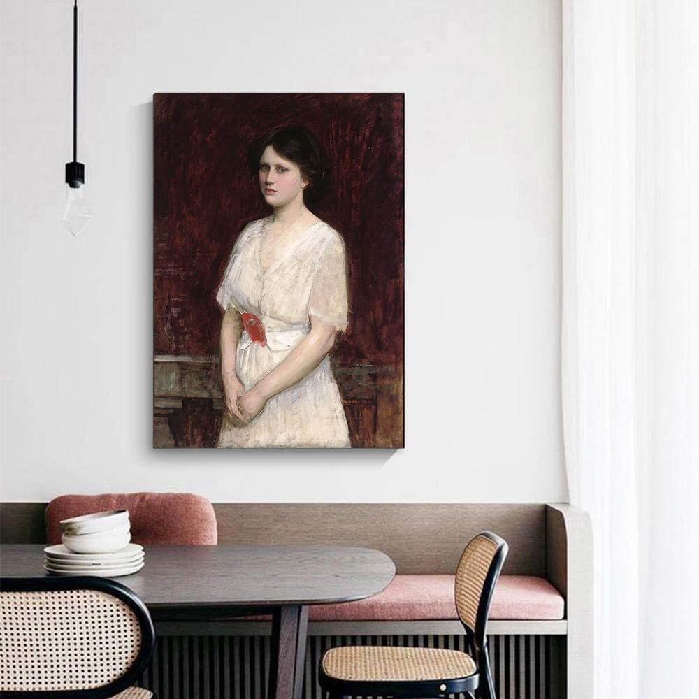 William Waterhouse《Portrait of Miss Claire Kenworthy》 Diamond Painting Kits for Adults 5D Crystal Diamonds Art with Accessories Tools Picture DIY Art Craft for Home Décor Gift