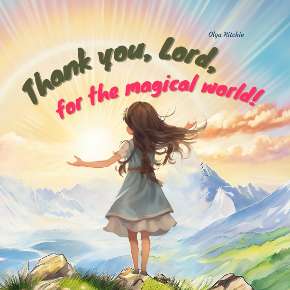 Thank you, Lord, for the magical world!: Journey with God, Gratitude for kids, Thankfullness, Blessings, Divine presence, God's love, Faith, Beauty