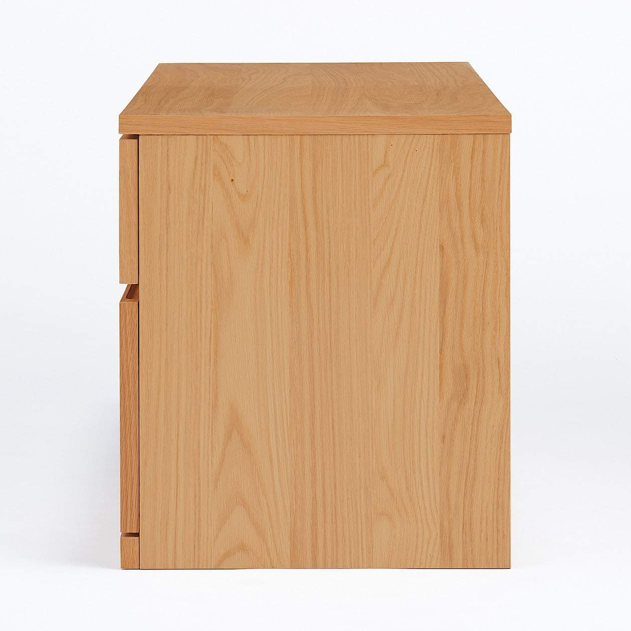 Amazon｜無印良品 木製AVラック・幅110cm・オーク材 幅110×奥行44×高さ 