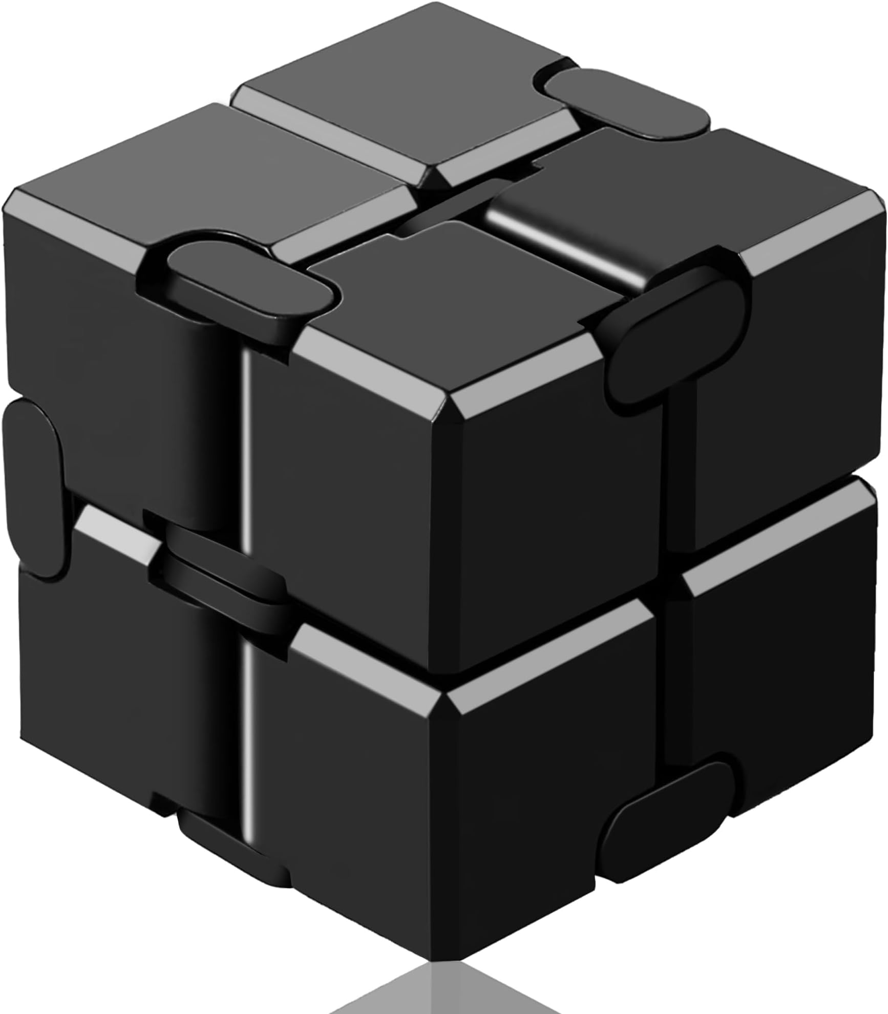 Funxim Infinity Cube Fidget Toy Cube suitable for Adults & Kids, New Version Fidget Finger Toy Stress and Anxiety relief, Killing Time Fidget Toys Infinite Cube